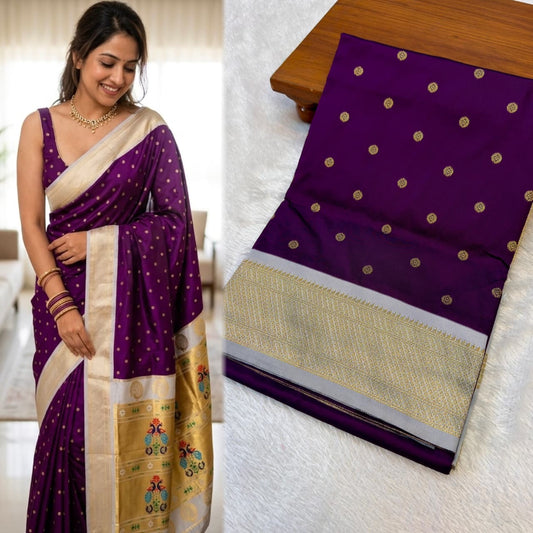 Sharayu Maharani Kalanjali Paithani Saree - Pure Soft Silk